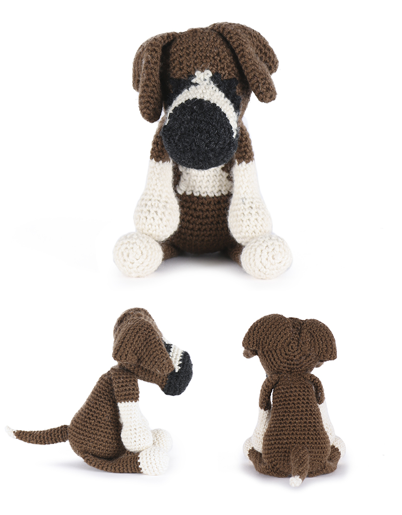 toft ed's animal kate the boxer amigurumi crochet